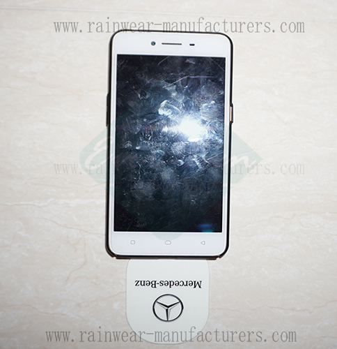 Reusable paste sticker on tiles wall for mobilephone